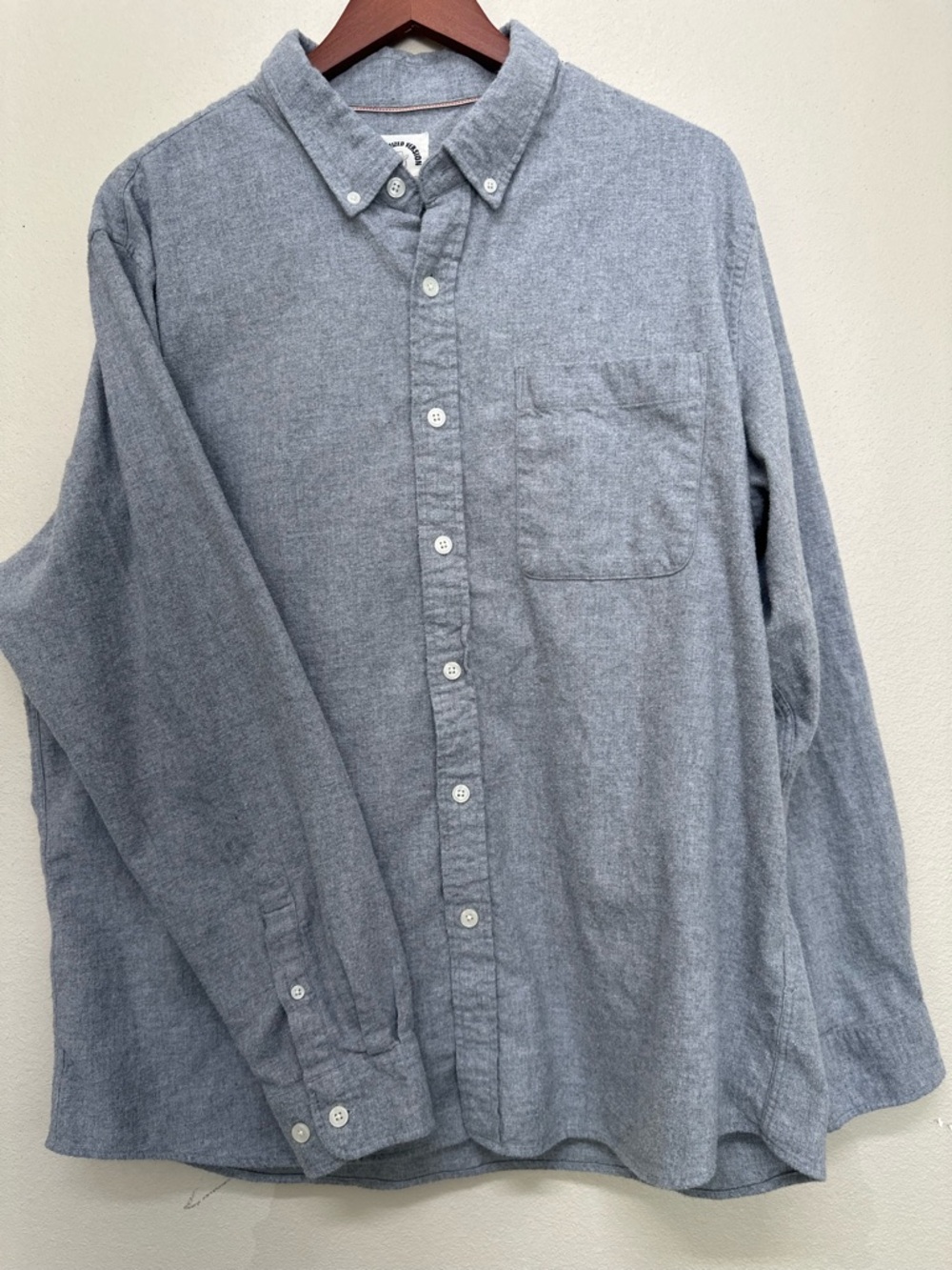 Customized versions designed by Dubinik 100% Cotton Grey Button Down Men’s Shirt